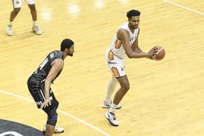 Final do Interligas, entre Caxias Basquete x Olímpico, em La Banda, na Argentina.<!-- NICAID(15552119) -->