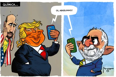PORTO ALEGRE, RS, BRASIL, 02-10-2025: Charge de Gilmar Fraga. Foto: Gilmar Fraga/Agência RBS<!-- NICAID(16140506) -->