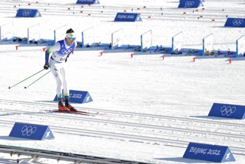 Manex Silva, esqui, Jogos de Inverno