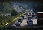 Até 130 mil veículos são esperados na freeway em direção ao Litoral Norte no feriadão