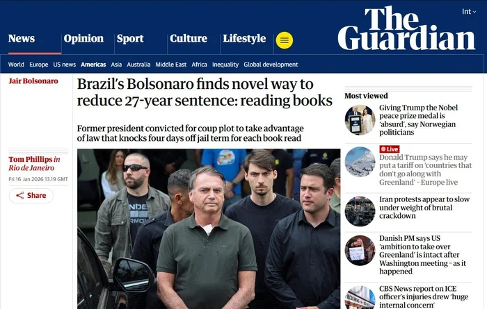 The Guardian / Reprodução