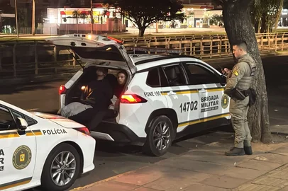 Presos aguardam dias em viaturas, por uma vaga na central estratégica do sistema prisional