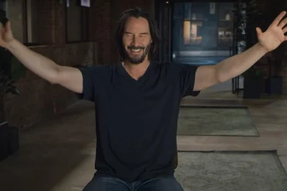 Keanu Reeves fala sobre Matrix<!-- NICAID(14909559) -->