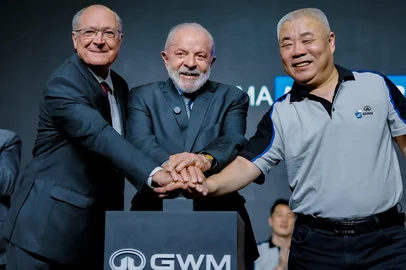 15.08.2025 – Presidente da República, Luiz Inácio Lula da Silva, durante visita à linha de produção e cerimônia de inauguração da Fábrica da GWM Brasil. Fábrica da GWM Brasil – Iracemápolis (SP)<!-- NICAID(16102907) -->