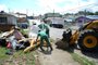 Operação Bota-Fora no bairro Serrano, em Caxias, recolhe 25 toneladas de entulhos<!-- NICAID(15656345) -->