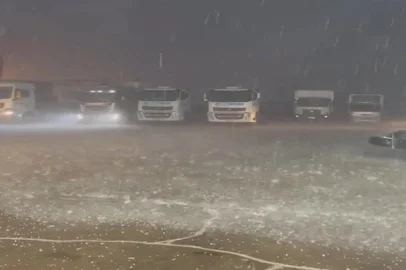 Granizo em Santana do Livramento