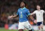 Endrick encanta imprensa da Espanha com gol pelo Brasil: "Conquistou Wembley"