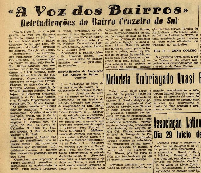 Jornal Pioneiro / Reprodução