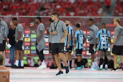 Porto Alegre, RS, Brasil, 16/03/2025 - Final do Campeonato Gaúcho no Estádio Beira-Rio, Clássico GreNal - Foto: Jefferson Botega/Agência RBSIndexador: jeff botega<!-- NICAID(15996969) -->
