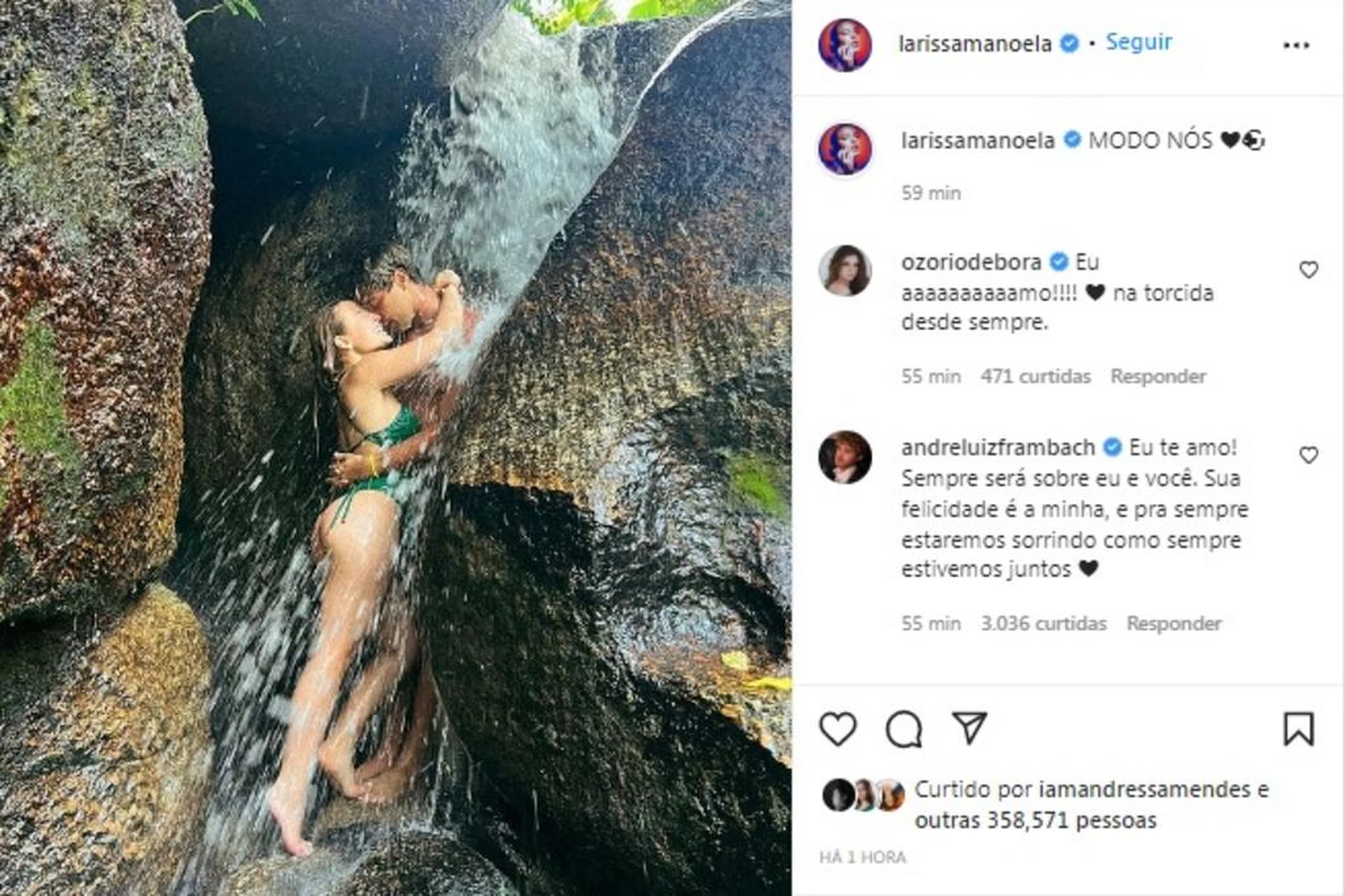Instagram @larissamanoela/Reprodução