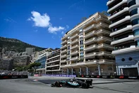 Mercedes' Italian driver Kimi Antonelli takes part in the third practice session at the Monaco street circuit in Monaco, ahead of the Monaco Formula 1 Grand Prix, on June 6, 2026. (Photo by Gabriel BOUYS / AFP)<!-- NICAID(16301000) -->