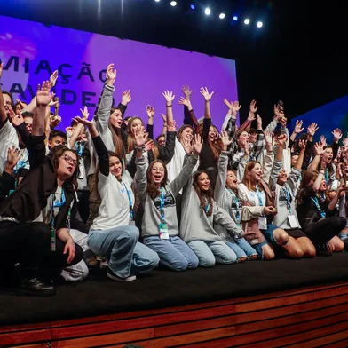 Premiados do Educavídeo, que pela primeira vez, receberam kikitos escupidos em madeira, como nas primeiras edições do Festival de Cinema de Gramado.<!-- NICAID(15508673) -->
