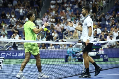 Mariano Navone, Novak Djokovic, tênis
