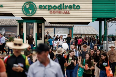 Duda Fortes / Agencia RBS NÃO-ME-TOQUE, RS, BRASIL, 12-03-2026: Imagens ambientas da Expodireto 2026. Fotos: Duda Fortes/Agencia RBS<!-- NICAID(16243911) -->