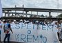 Torcedores do Grêmio protestam contra a direção antes da partida contra o Bahia; assista ao vídeo