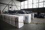Canoas, RS, Brasil, 16/05/2024 - Doações da presidência da república de máquinas de lavar e 20 mil peças de roupa íntima - Foto: Jonathan Heckler/Agência RBS<!-- NICAID(15765659) -->