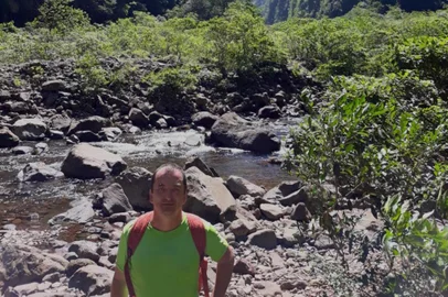 Humberto Trezzi na Trilha do Rio do Bo<!-- NICAID(15670029) -->