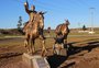Monumento em homenagem ao tropeiro é inaugurado em Bom Jesus