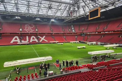 Leonardo Oliveira visita a Johan Cruyff Arena<!-- NICAID(15629980) -->