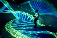 Ao estilo da experiência imersiva de Van Gogh, estande leva produtor para "dentro do solo" na Expodireto<!-- NICAID(16242489) -->