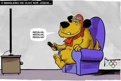 Charge de Gilmar Fraga - Foto: Gilmar Fraga/Agência RBS<!-- NICAID(15826296) -->