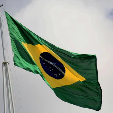 brazil flag on poleBandeira do Brasil. Foto: Joa Souza / stock.adobe.comEditoria: GERLocal: salvadorIndexador: Joa SouzaFonte: 447098852Fotógrafo: Joa Souza<!-- NICAID(15081908) -->