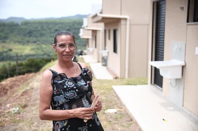 MUÇUM, RS, BRASIL, 10-02-2026: Em Muçum, 42 duas casas são entregues a famílias vítimas das enchentes de maio de 2024. Foto: Jonathan Heckler/Agência RBS<!-- NICAID(16222382) -->