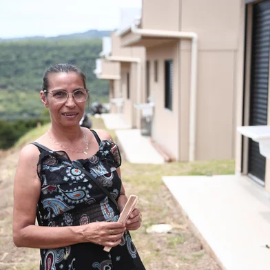 MUÇUM, RS, BRASIL, 10-02-2026: Em Muçum, 42 duas casas são entregues a famílias vítimas das enchentes de maio de 2024. Foto: Jonathan Heckler/Agência RBS<!-- NICAID(16222382) -->