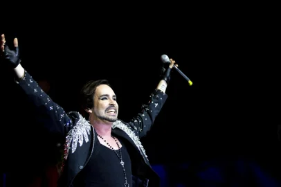 PORTO ALEGRE, RS, BRASIL, 21.10.2023: Johnny Hooker no Meca Festival em parceria com o Instituto Caldeira. Foto: Camila Hermes/Agencia RBS<!-- NICAID(15578373) -->
