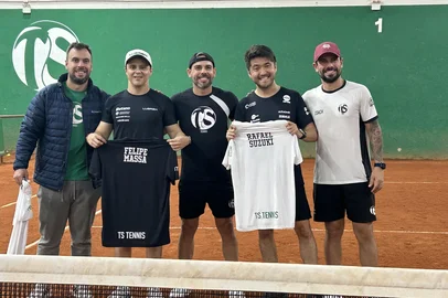 Felipe Massa e Rafael Suzuki em Canoas<!-- NICAID(16053669) -->