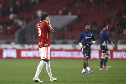 PORTO ALEGRE, RS, BRASIL, 17-08-2026: Internacional x Remo, partida válida pela 23ª rodada do Campeonato Brasileiro 2026. O jogo ocorre no Estádio Beira-Rio, em Porto Alegre. Foto: Bruno Todeschini/Grupo RBSIndexador: Bruno Todeschini<!-- NICAID(16347838) -->