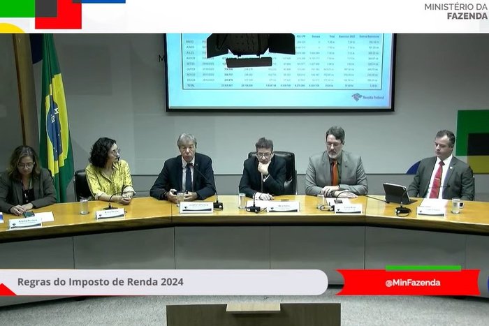 Ministério da Fazenda / YouTube / Reprodução Ministério da Fazenda / YouTube / Reprodução