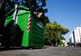 Contêineres de cor verde, para recicláveis, não deram certo em Porto Alegre