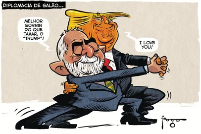 PORTO ALEGRE, RS, BRASIL, 07-05-2026: Charge do Fraga. Foto: Gilmar Fraga/Agência RBS<!-- NICAID(16280978) -->
