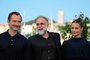 (From L) British actor Jude Law, Brazilian film director Karim Ainouz and Swedish actress Alicia Vikander pose during a photocall for the film "Firebrand" at the 76th edition of the Cannes Film Festival in Cannes, southern France, on May 22, 2023. (Photo by Patricia DE MELO MOREIRA / AFP)Editoria: ACELocal: CannesIndexador: PATRICIA DE MELO MOREIRASecao: cinemaFonte: AFPFotógrafo: STF<!-- NICAID(15434735) -->