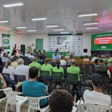 Audiência pública da Câmara dos Deputados na Expoagro Afubra, em Rio Pardo, sobre desafios do Proagro e a securitização das dívidas dos produtores<!-- NICAID(16005339) -->
