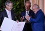 Chico Buarque recebe o Prêmio Camões em cerimônia com Lula em Portugal