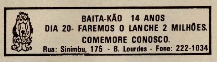 Acervo Baitakão / divulgação Acervo Baitakão / divulgação