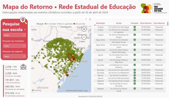 Governo do Estado do Rio Grande do Sul / Reprodução Governo do Estado do Rio Grande do Sul / Reprodução