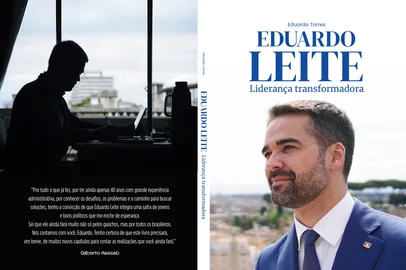 Capa do livro 'Eduardo Leite - Liderança transformadora'<!-- NICAID(16137780) -->