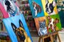 Quadros pintados por crianças e adolescentes serão vendidos em atelier de Flores da Cunha e dinheiro será destinado para a ONG Upeva.<!-- NICAID(15255862) -->