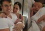 Claudia Raia compartilha momento fofo com o marido e o filho
