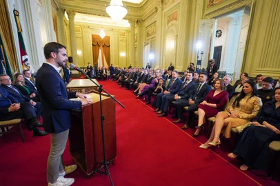 PORTO ALEGRE, RS, BRASIL, 22.8.2024 - Posse dos novos procuradores do Estado. <!-- NICAID(15847960) -->