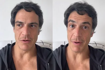 O ator Mateus Solano fez uma publicação em suas redes sociais em que se pronuncia pela primeira vez sobre o vídeo em que aparece incomodado com o celular de uma espectadora que filmava a peça "O Figurante" em Santa Rosa, no Noroeste do Rio Grande do Sul, na noite de terça-feira (14).<!-- NICAID(16150535) -->