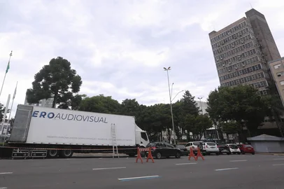 CAXIAS DO SUL, RS, BRASIL, 17/02/2026. Praça Dante Alighieri. (Ariéli Ziegler/Agência RBS)Indexador: Arieli Ziegler<!-- NICAID(16227060) -->