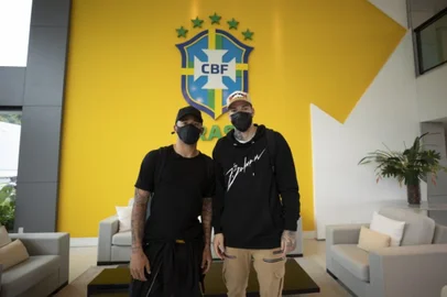 Gabriel Jesus e Ederson, Seleção Brasileira