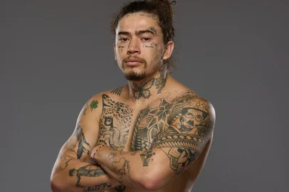 Luta de Whindersson Nunes contra o indiano Neeraj Goyat - Foto: Whindersson Nunes @whinderssonnunes/Instagram/Reprodução<!-- NICAID(15913215) -->
