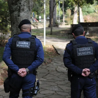 CAXIAS DO SUL, RS, BRASIL (14/05/2021)Sensação de segurança deixa frequentadores do Parque Cinquentenário mais tranquilos desde a reocupação do posto da Guarda Municipal, ocorrida no final de abril. (Antonio Valiente/Agência RBS)<!-- NICAID(14783173) -->