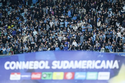 PORTO ALEGRE, RS, BRASIL, 23-07-2025 Grêmio  x Alianza Lima válido pelas playoffs da Copa Sul-americana. O tricolor vai buscar o placar negativo contra os peruanos. Foto: Duda Fortes / Agência RBS<!-- NICAID(16086734) -->