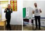 Como foi a manhã de Onyx Lorenzoni e Eduardo Leite no domingo de segundo turno